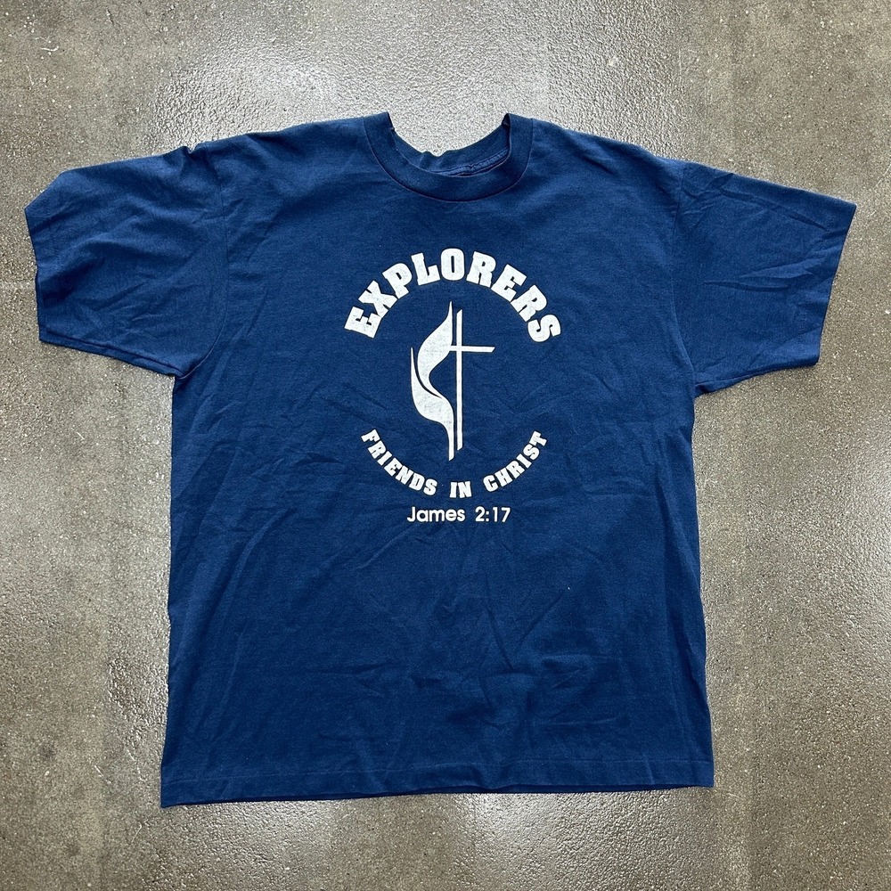 Vintage Explorers Friends In Christ Tee